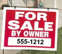 for sale by owner sign