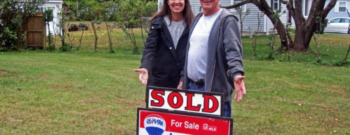 happy homebuyers with Ann and Jim