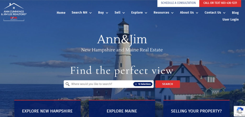 New Hampshire Maine Real Estate dot com